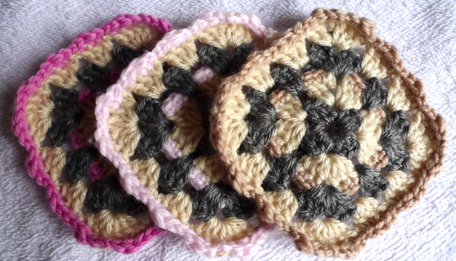 Lady Edith Coasters: Crochet of a Subversive Reader